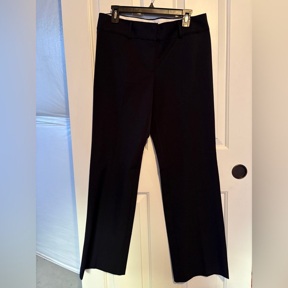 Loft Navy Marissa Trouser Medium